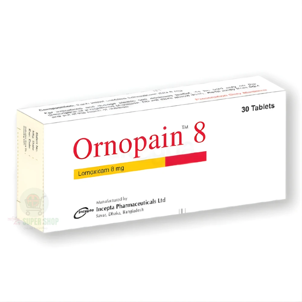 Ornopain 8mg Tablet