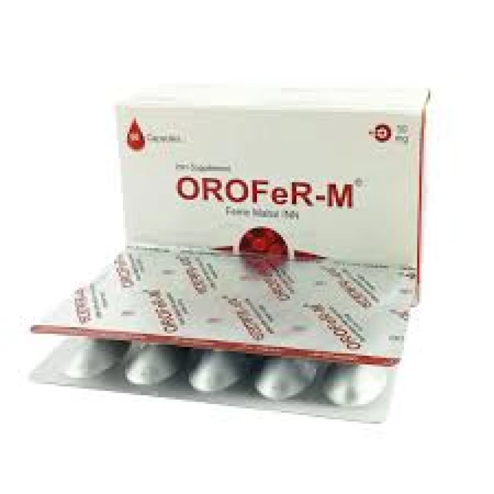 Orofer-M 30mg Capsules