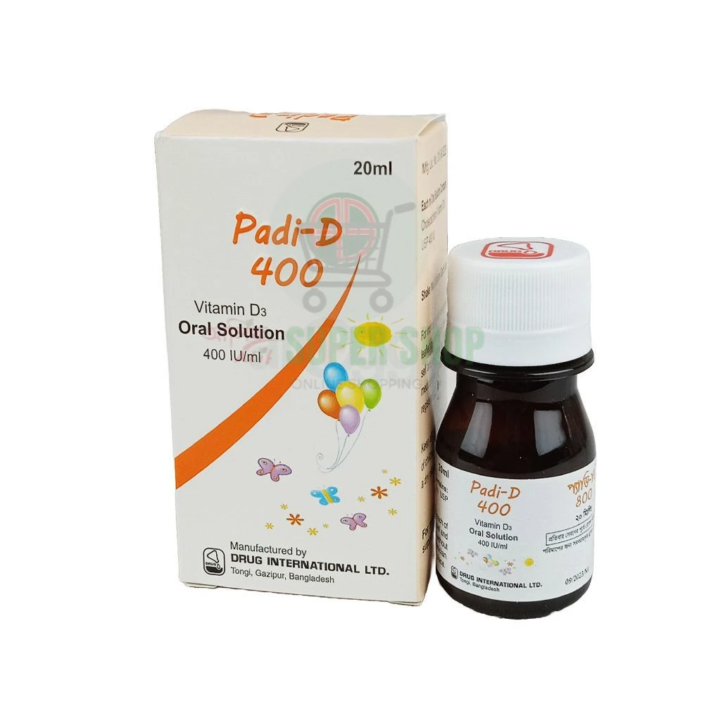 Padi-D 400 Oral Solution 20ml