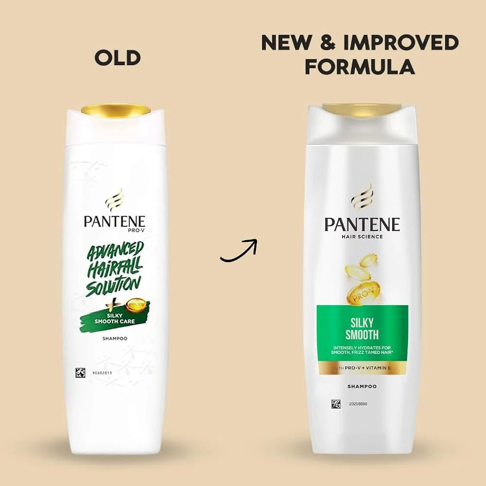 Pantene Hair Science Silky Smooth Shampoo 180ml