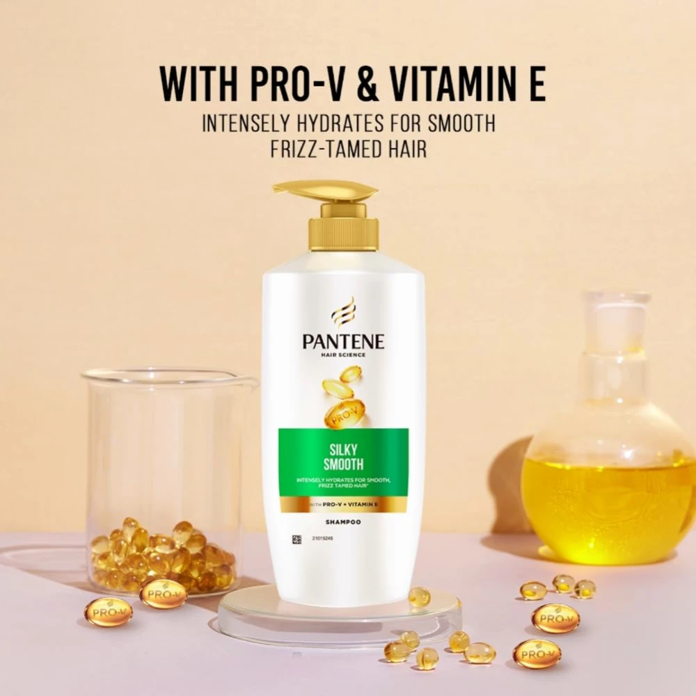 Pantene Pro-V Advanced Shampoo Silky Smooth 650 ml