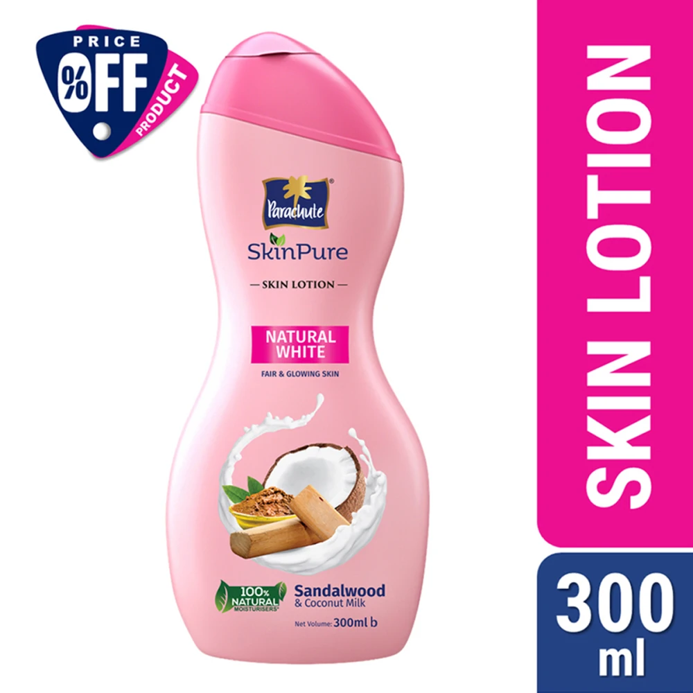 Parachute Skin Pure Natural White Sandalwood Lotion 300ml