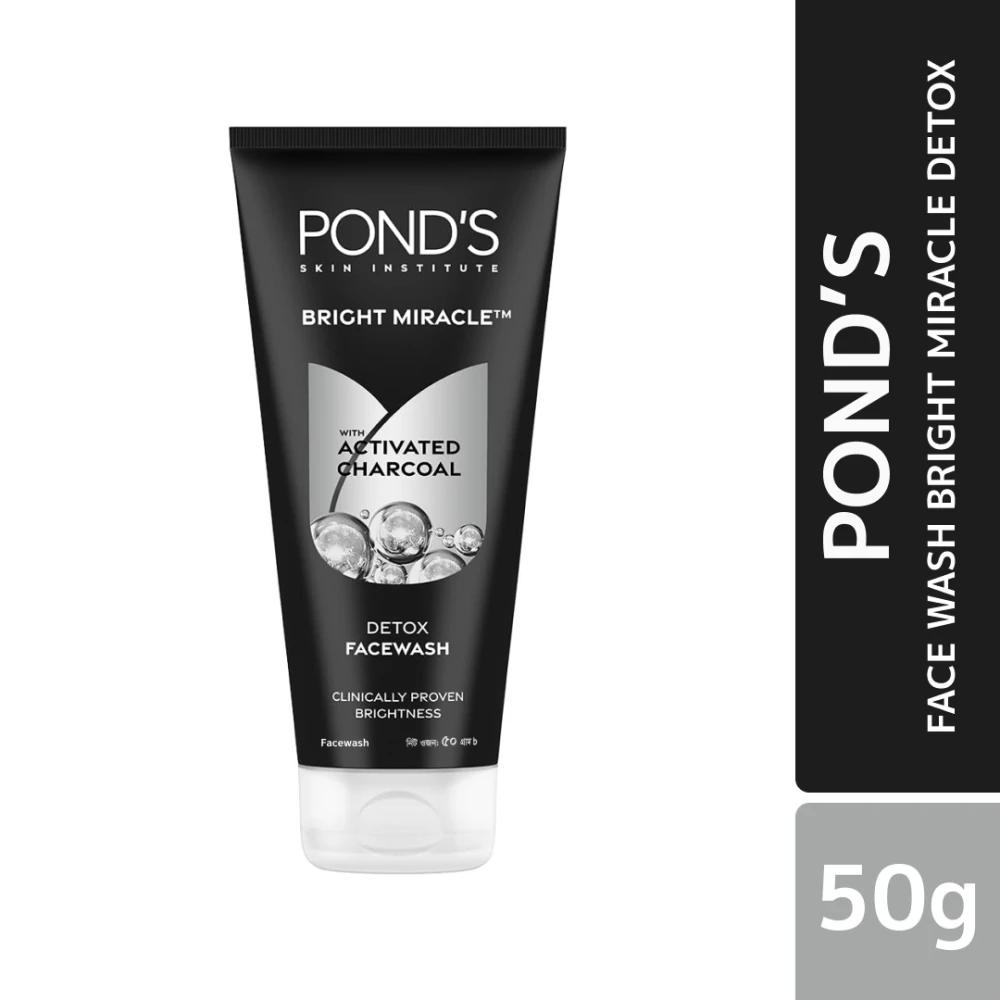 Pond's Face Wash Bright Miracle Detox 50gm