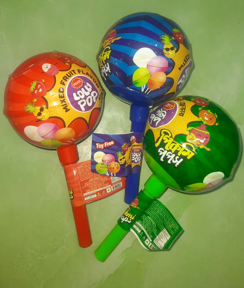 Pran pikme lollypop with toy
