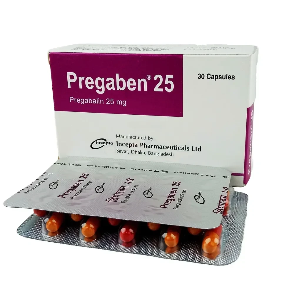 Pregaben 25 mg Capsule
