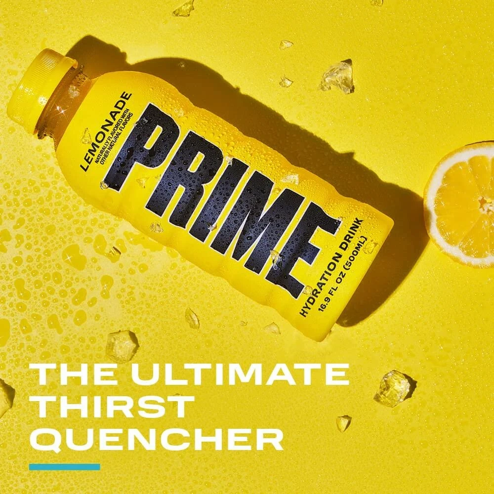 PRIME Lemonade Hydration Drink 500ml