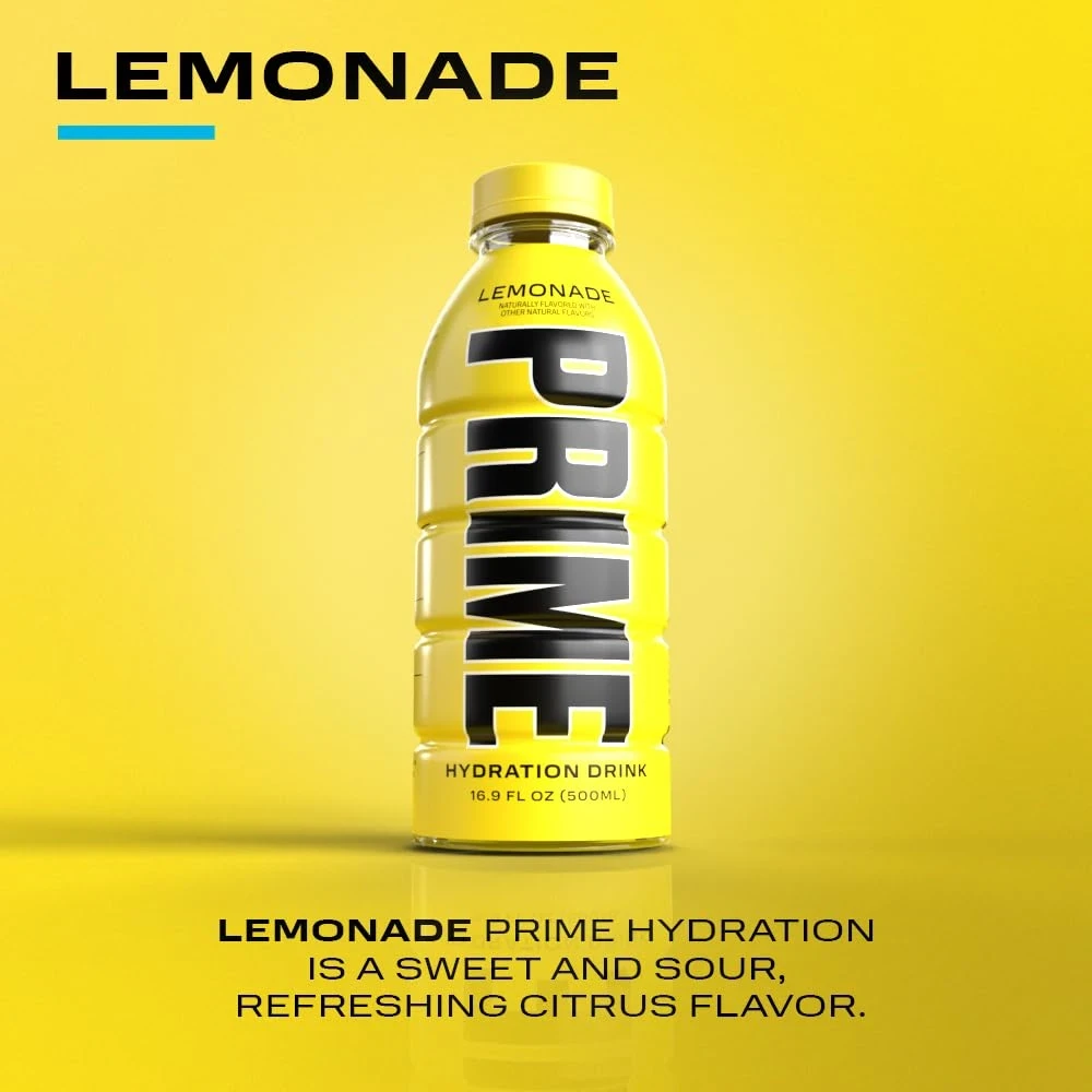PRIME Lemonade Hydration Drink 500ml