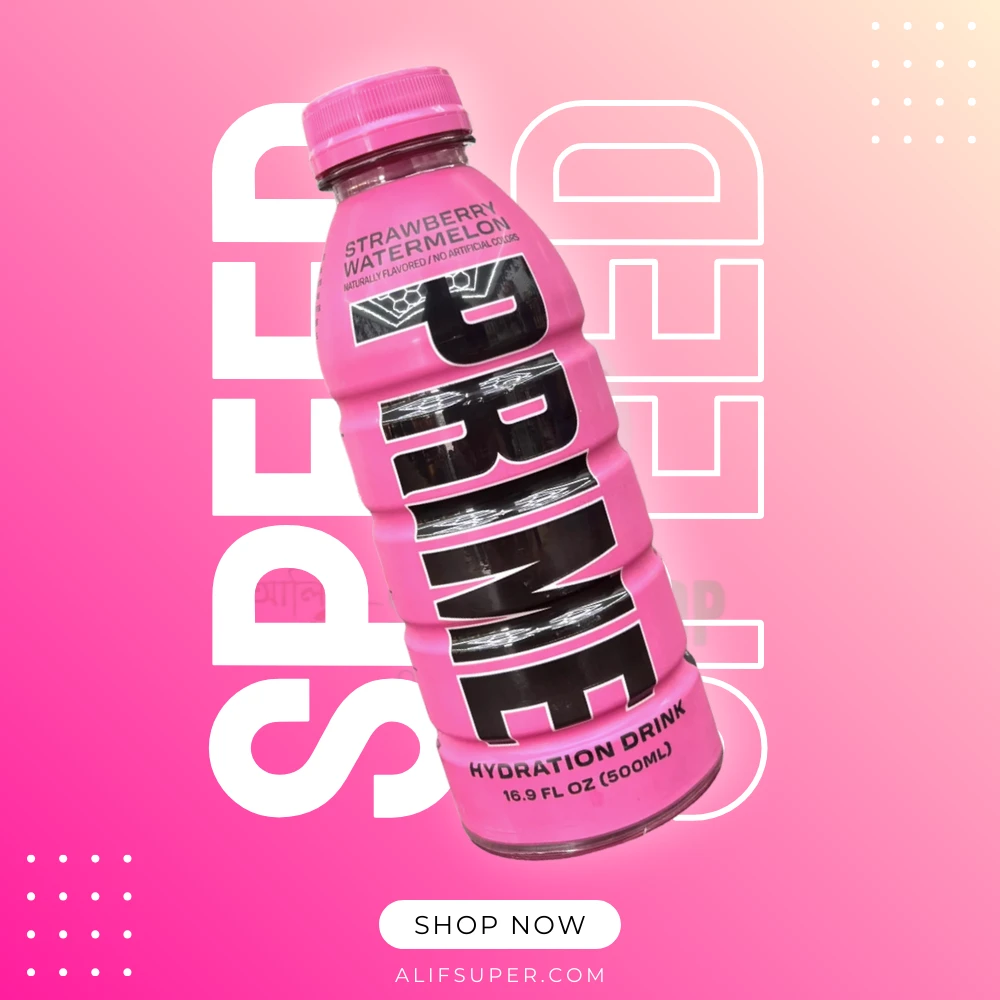 PRIME Strawberry Watermelon Hydration Drink 500ml