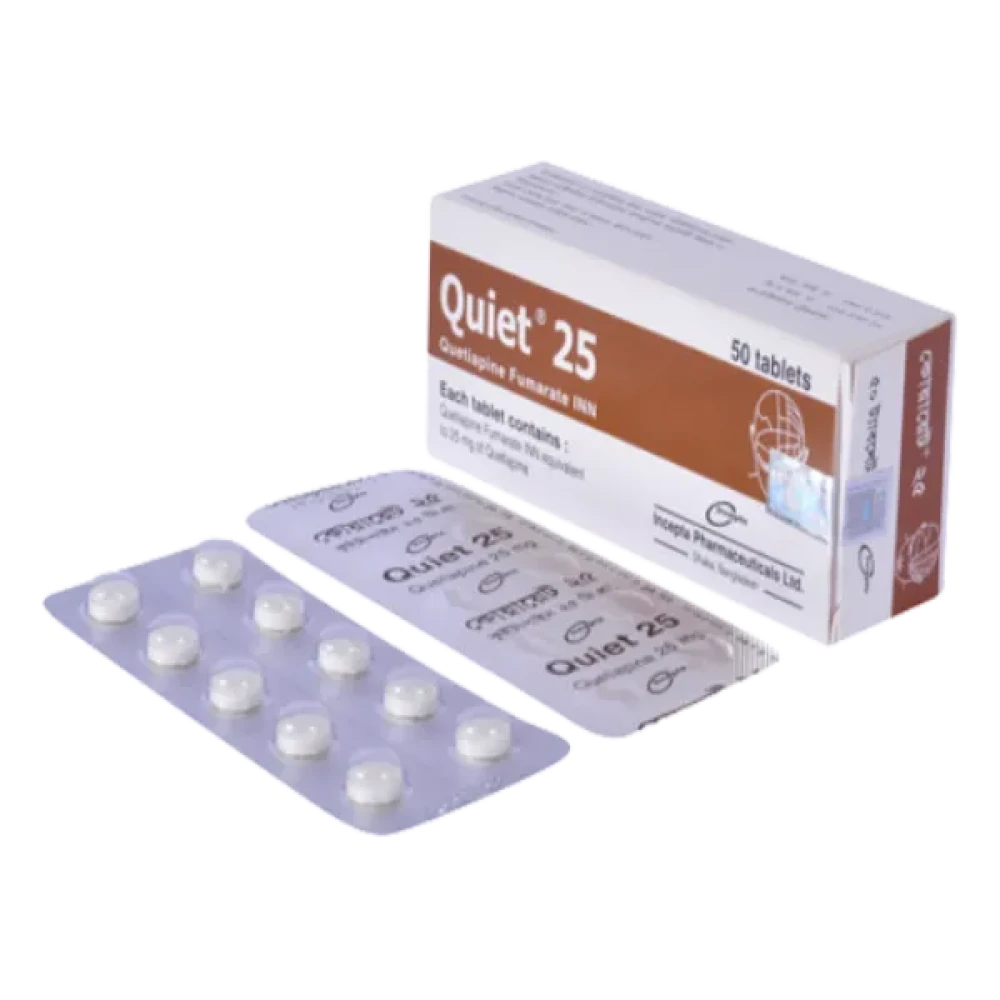 Quiet 25mg Tablet