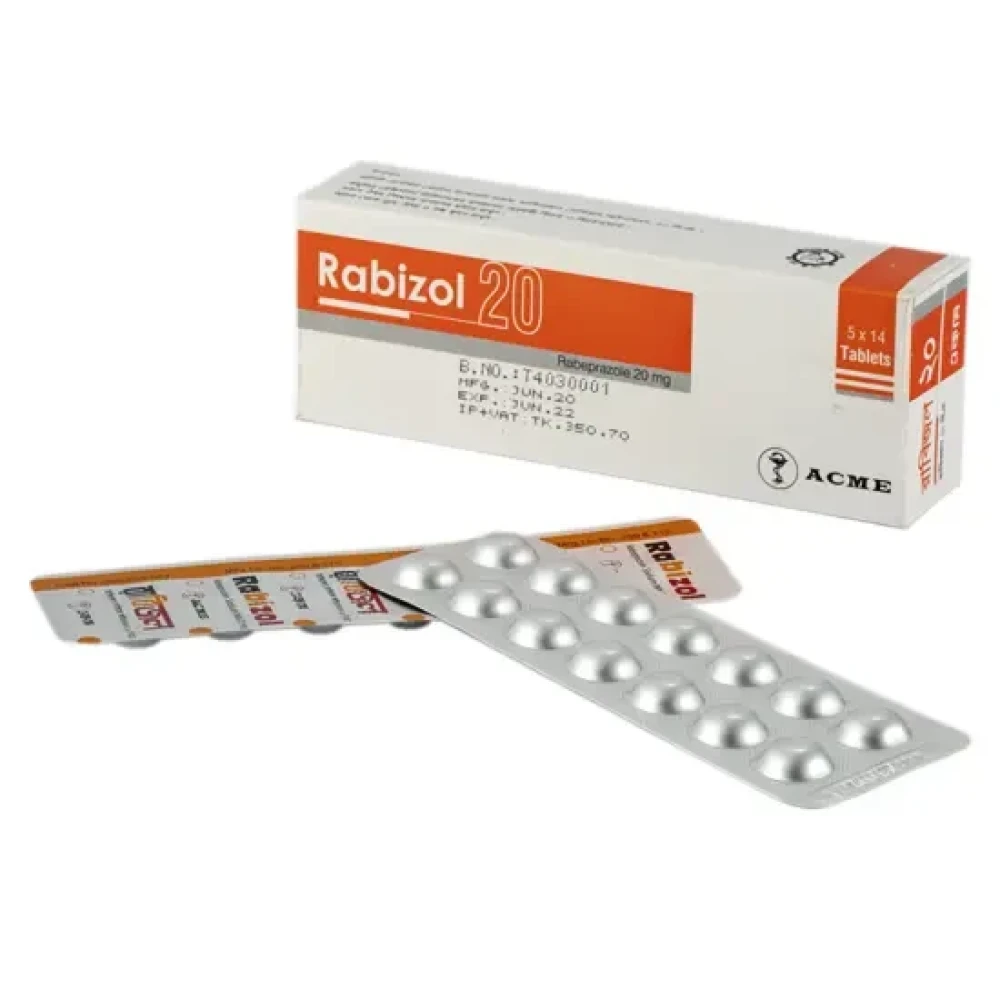 Rabizol 20mg Tablet