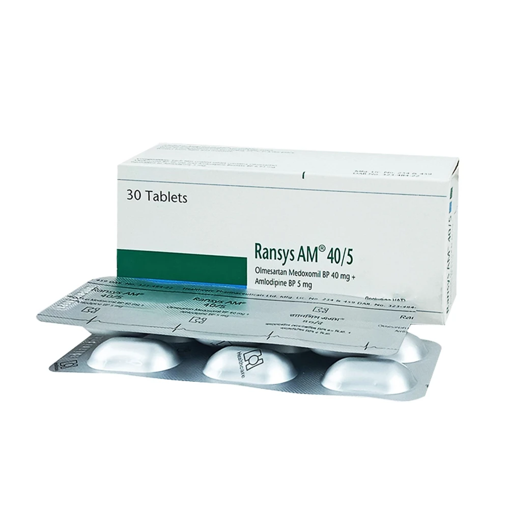 Ransys AM 5mg+40mg Tablet