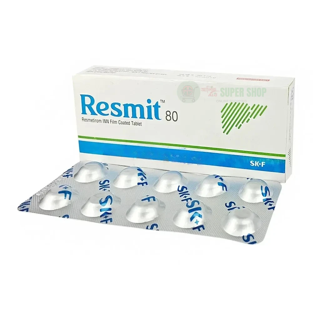 Resmit 80mg Tablet