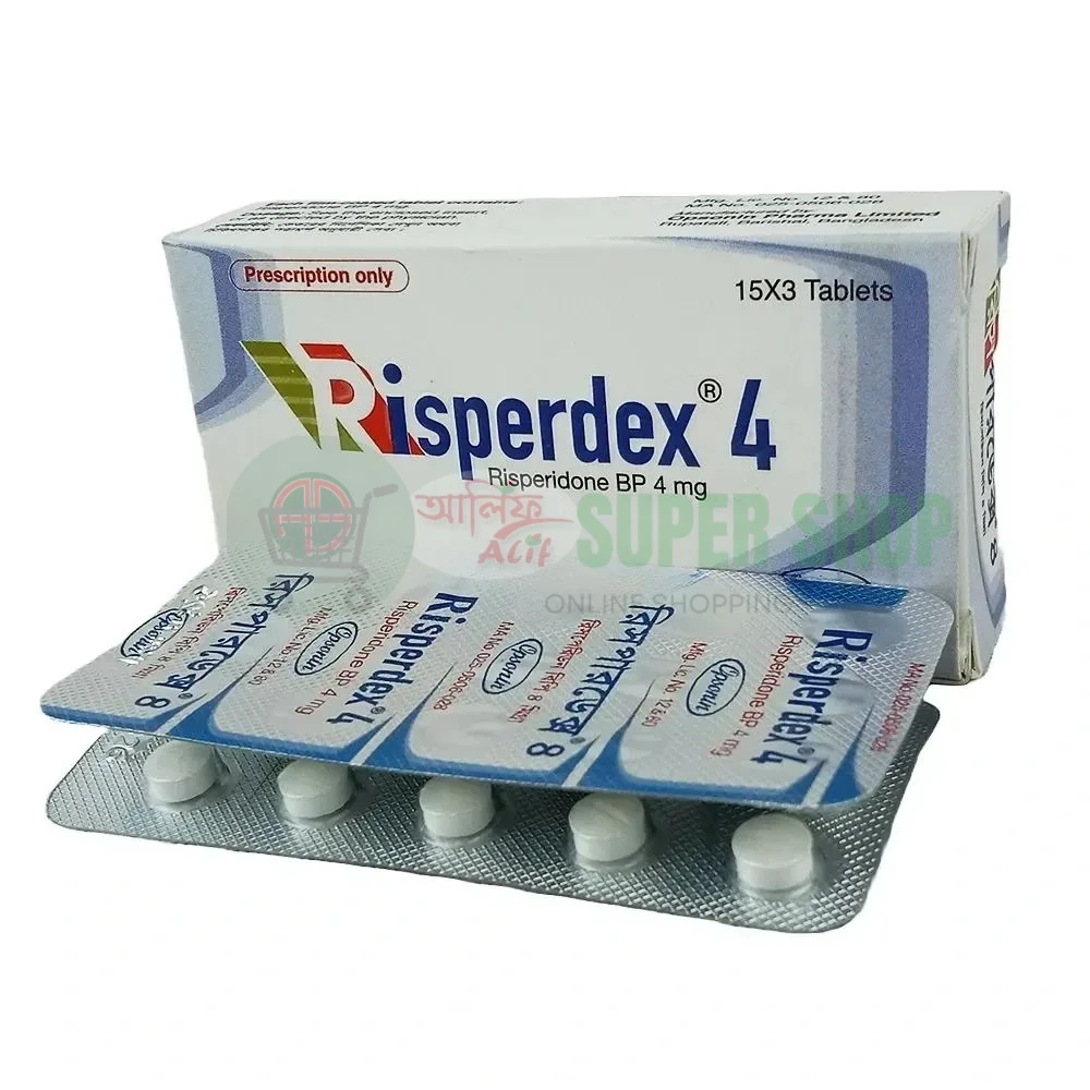 Risperdex 4mg Tablet