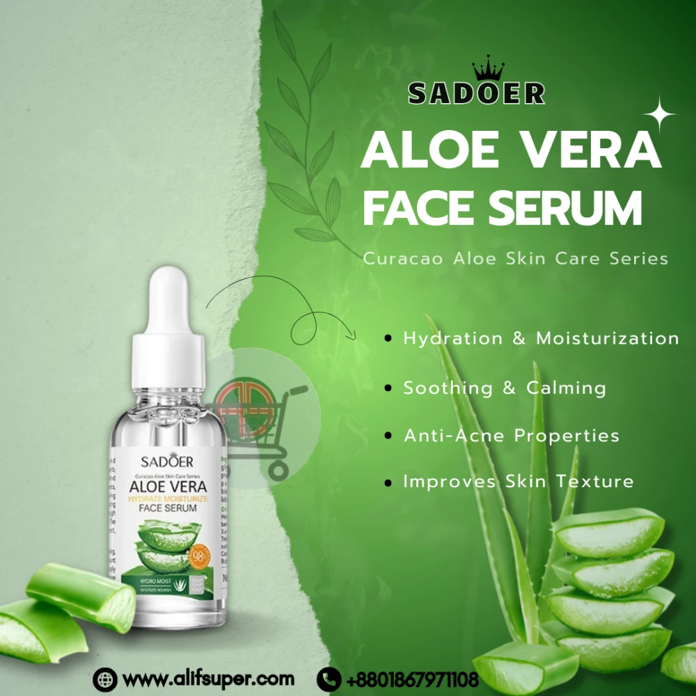 Sadoer Aloe Vera Face Serum 30ml
