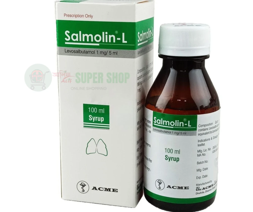 Salmolin-L Syrup - (1mg/5ml)