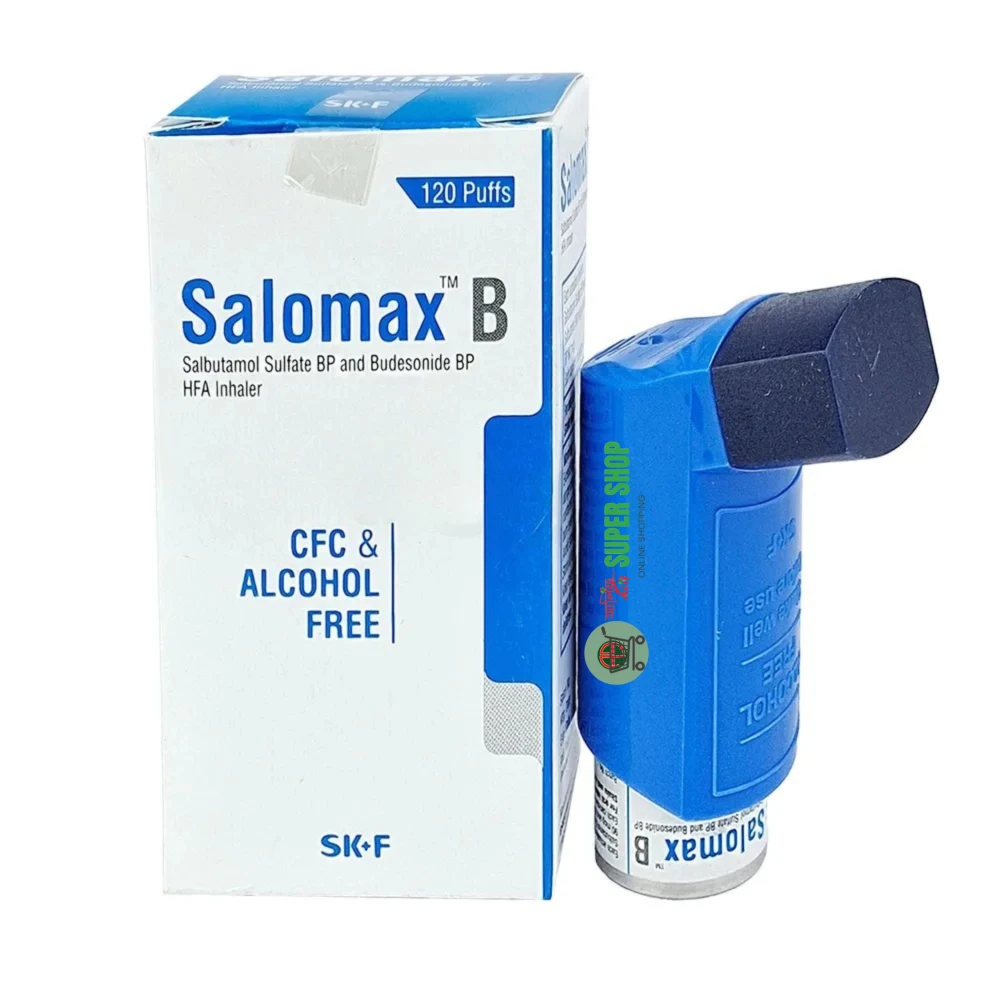 Salomax B Inhaler 120 Puffs
