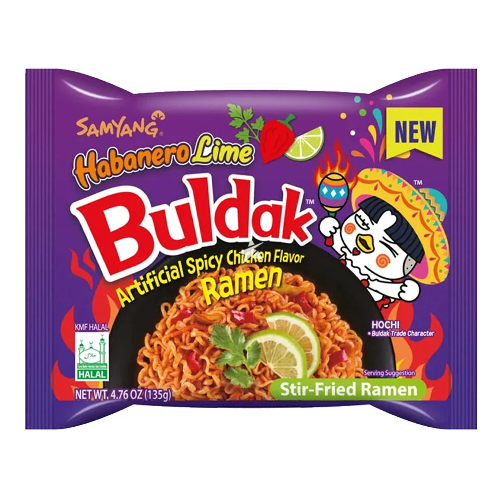 Samyang Buldak Habanero Lime Ramen 135g