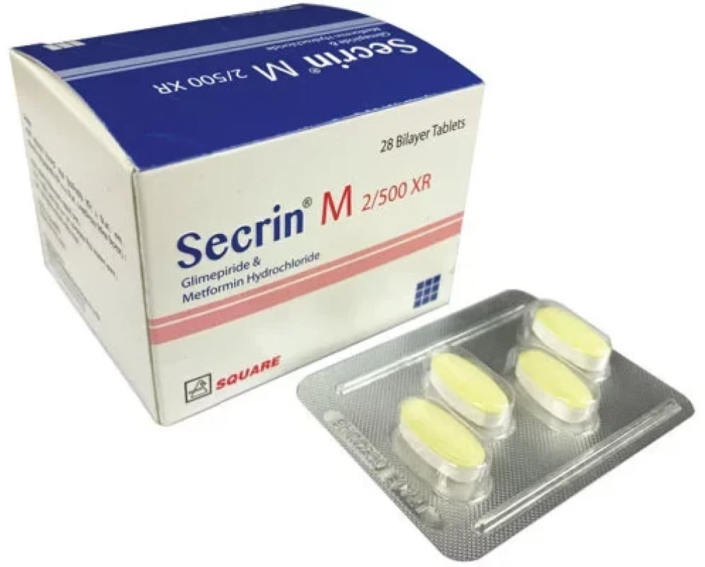 Secrin M 2/500 XR Tablet
