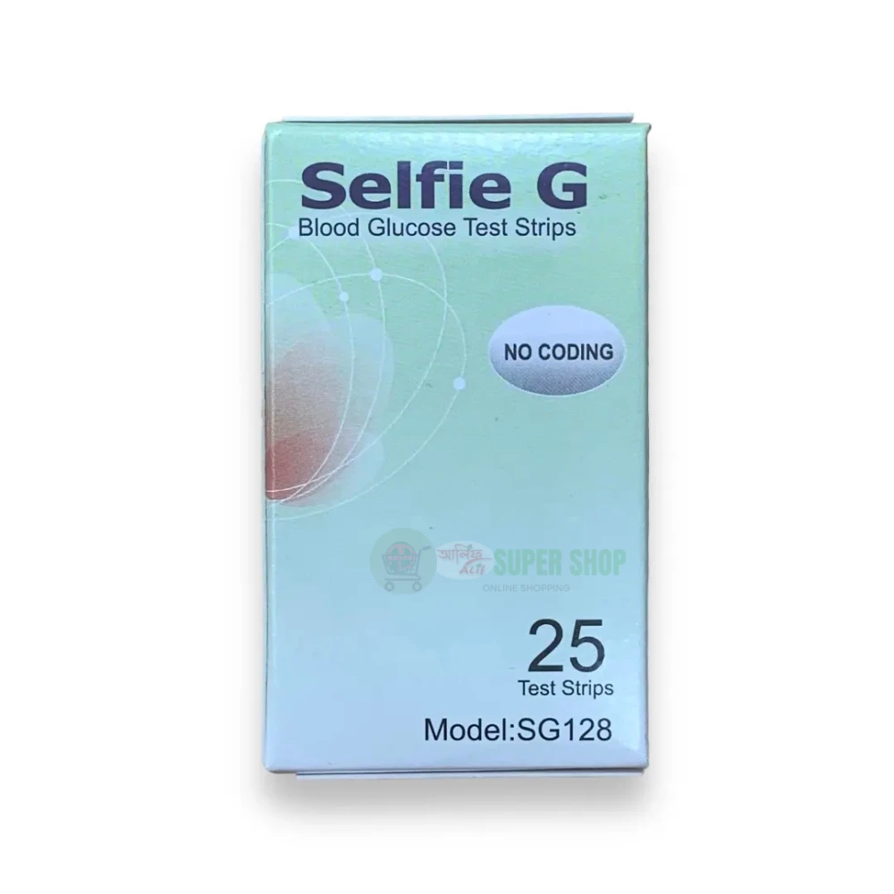 Selfie-G Blood Glucose Test Strips 25 pcs