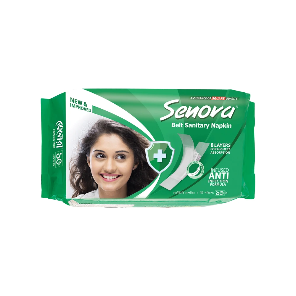 Senora Sanitary Napkin 10 Pads (Belt System)