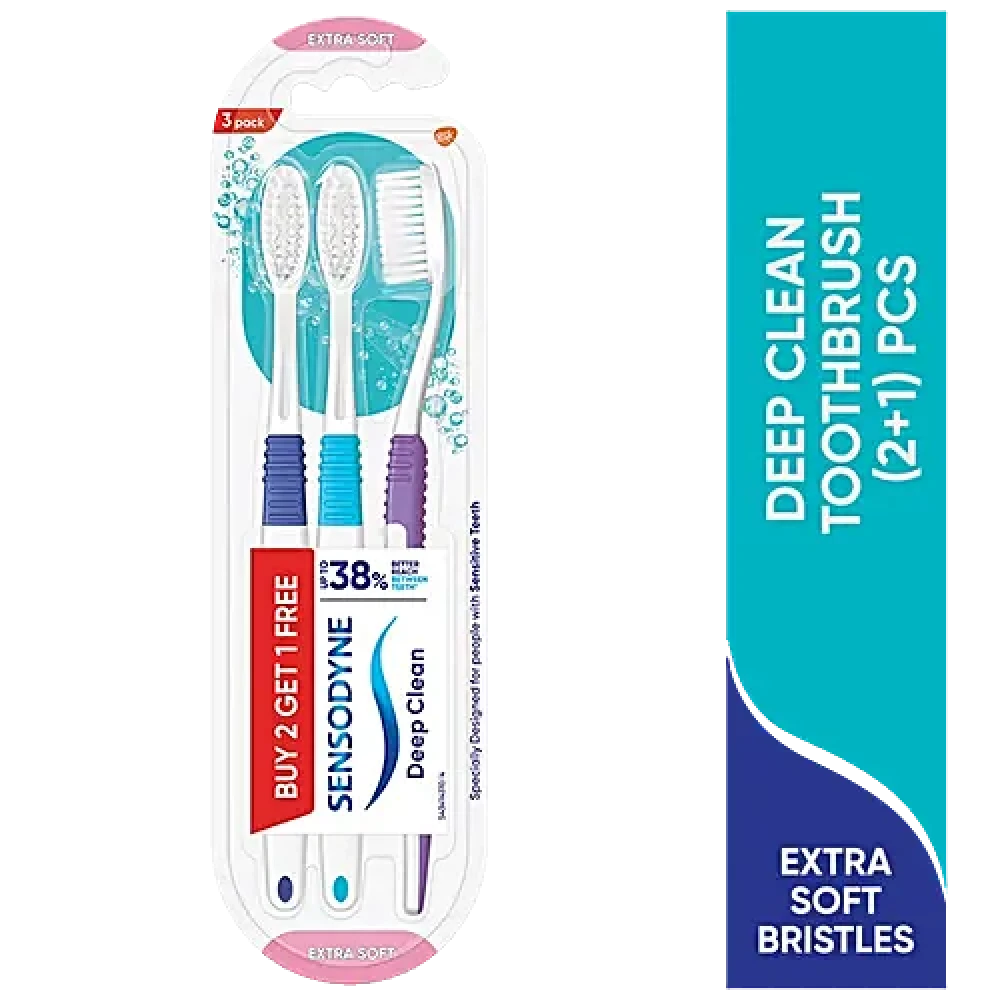 Sensodyne Deep Clean TootBrush Buy 2 Get 1 Free