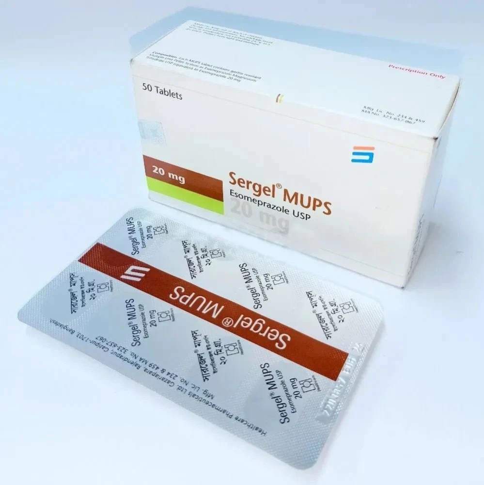 Sergel Mups 20mg Tablet