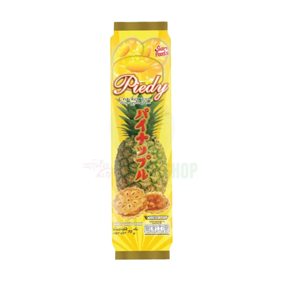 Siam Foods Piedy Pineapple Cracker Biscuits 70g