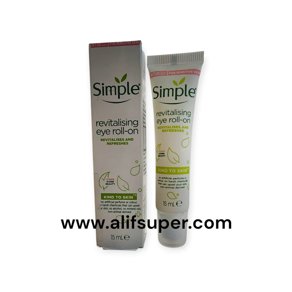 Simple Kind To Skin Revitalising Eye Roll-on 15ml
