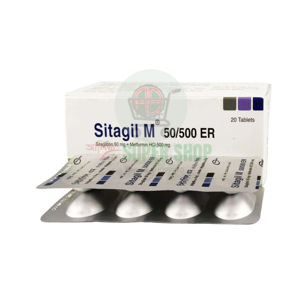 Sitagil M 50/500mg ER Tablet