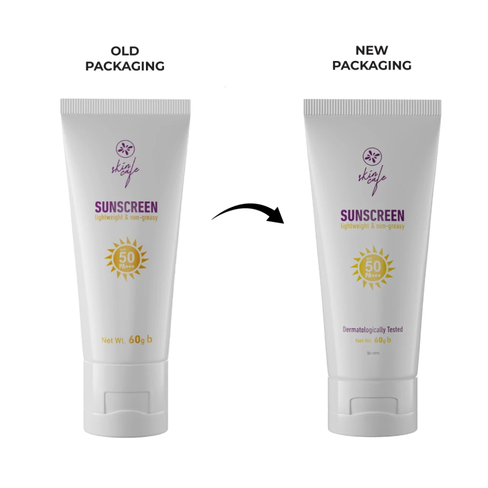 Skin Cafe Sunscreen SPF 50 PA+++ 60gm