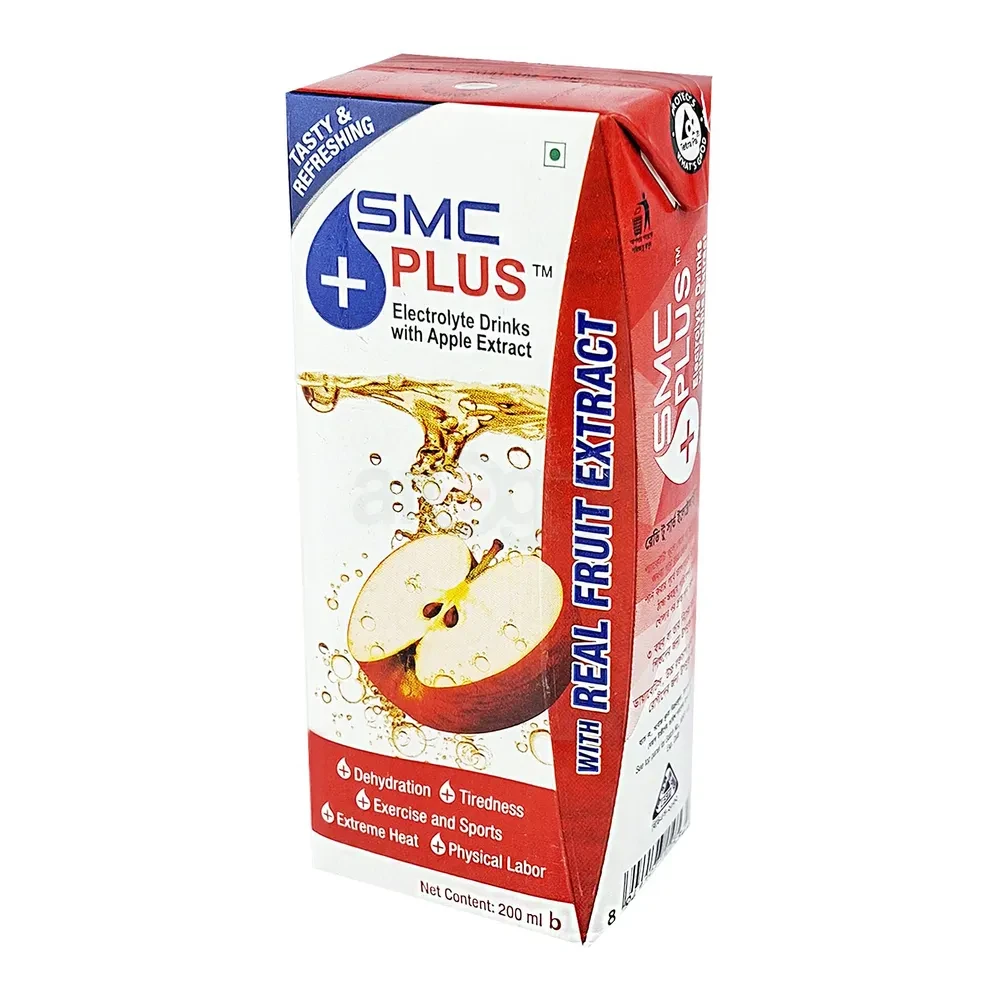 SMC Plus Electrolyte Drinks With Apple Extract 200ml