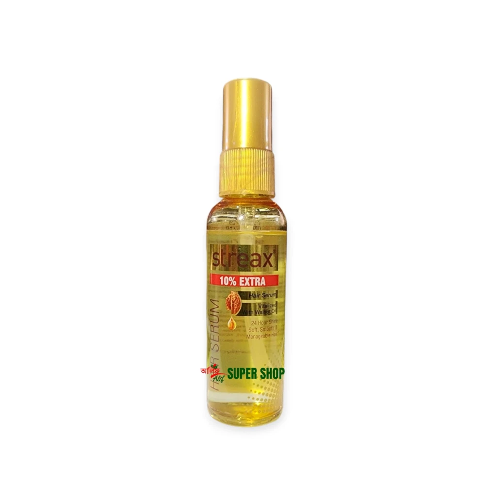 Streax Vitalized With Walnut Oil Hair Serum 55ml