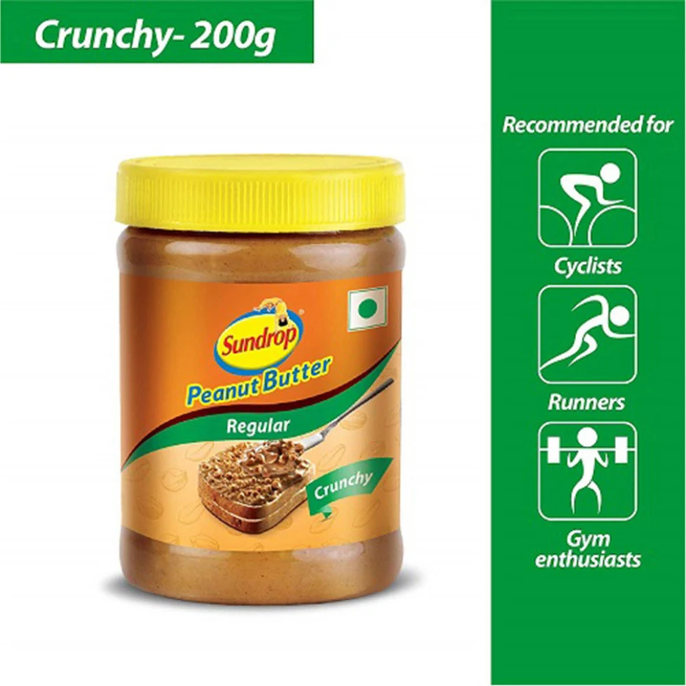 Sundrop Peanut Regular Crunchy 200g
