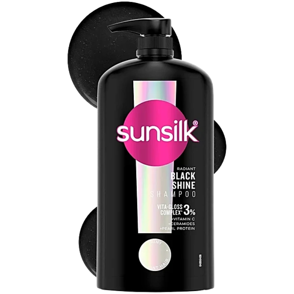 Sunsilk Radiant Black Shine Shampoo 1L