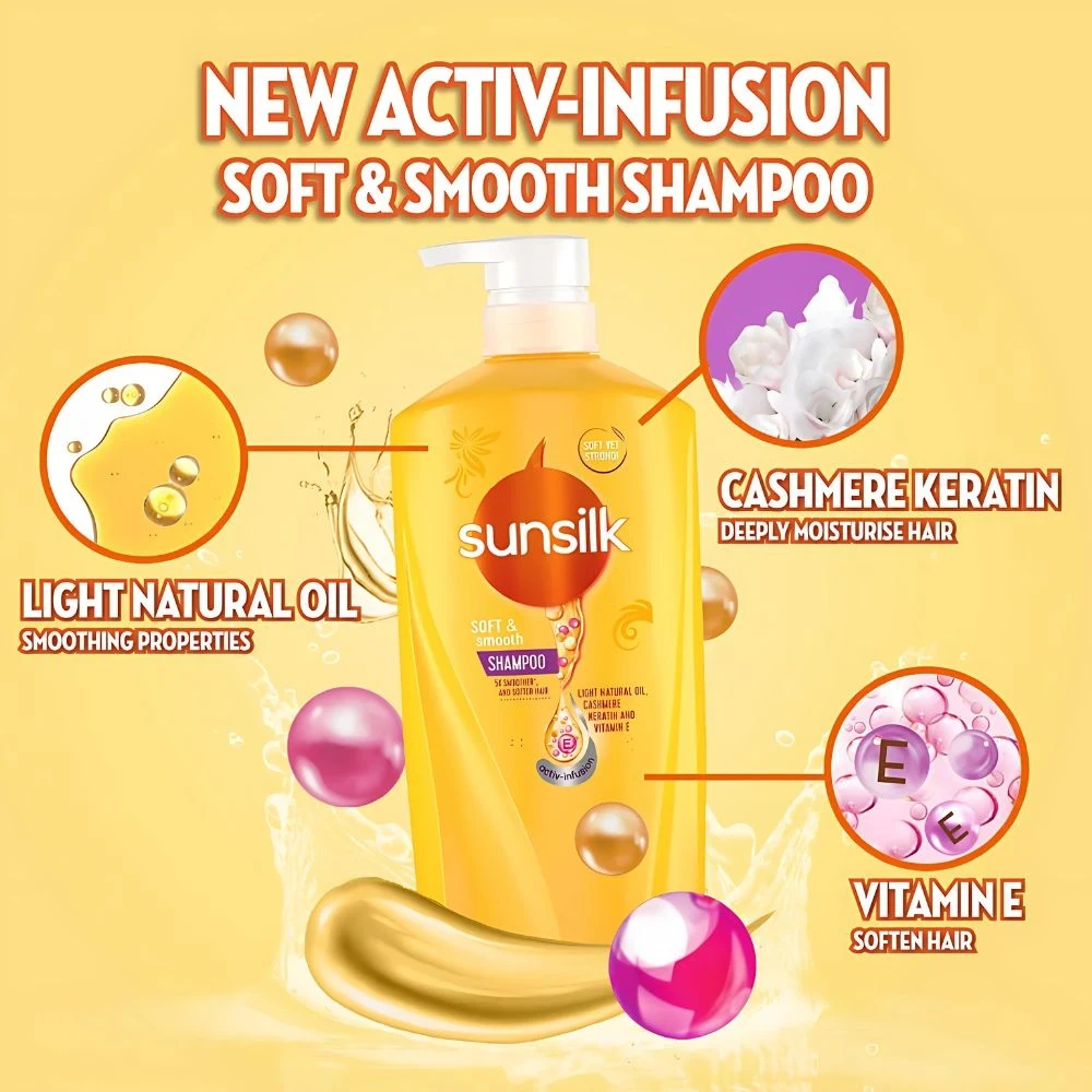 Sunsilk Shampoo Soft & Smooth 350ml