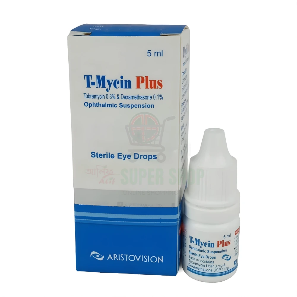 T-Mycin Plus Sterile Eye Drops 5ml