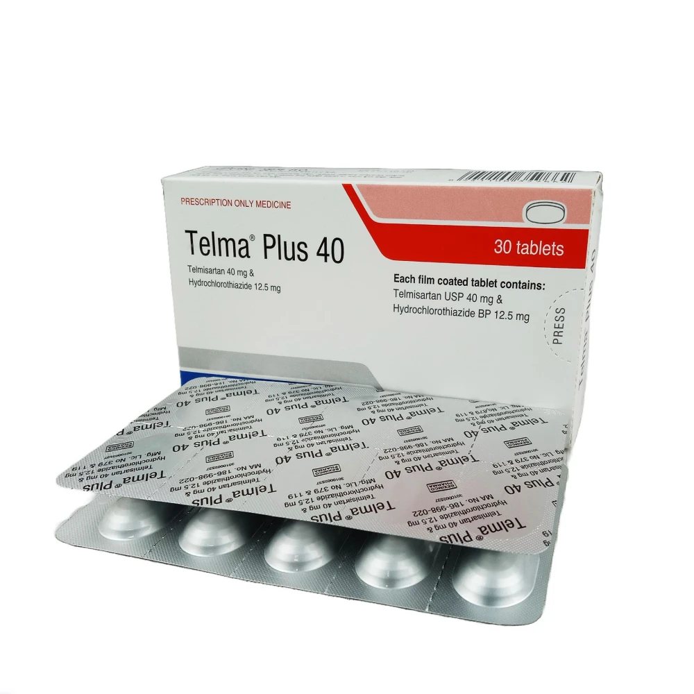 Telma Plus 40 mg Tablets