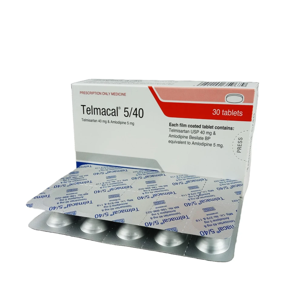 Telmacal 5/40 mg Tablets