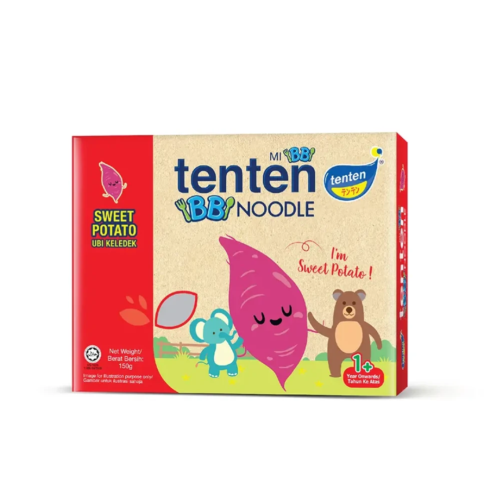 Tenten Sweet Potato Baby Noodles 150g