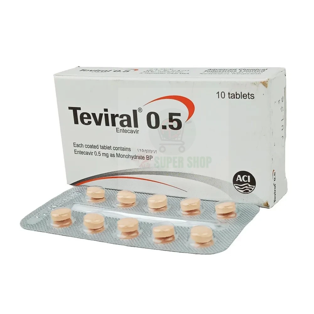 Teviral 0.5mg Tablet