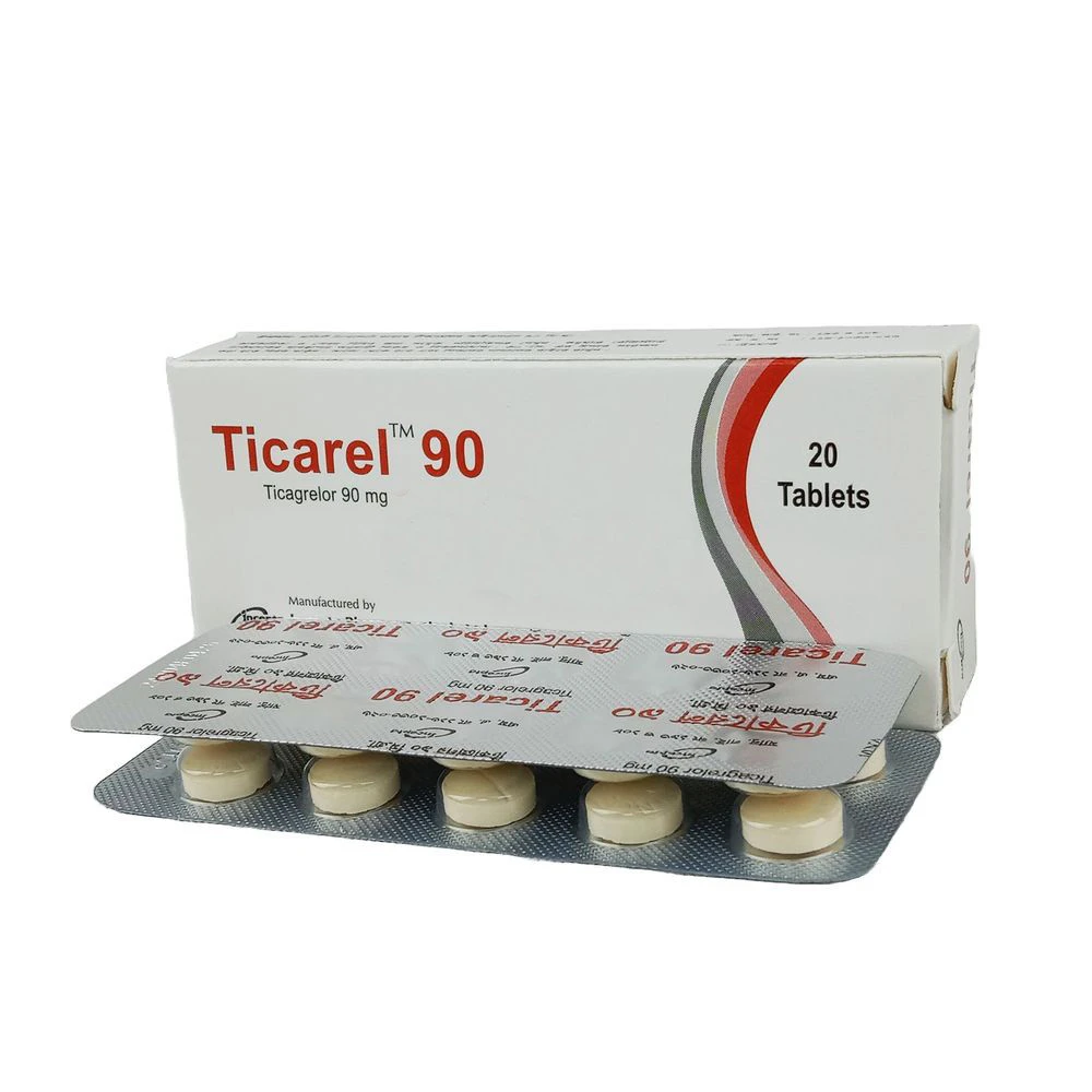 Ticarel 90mg Tablets