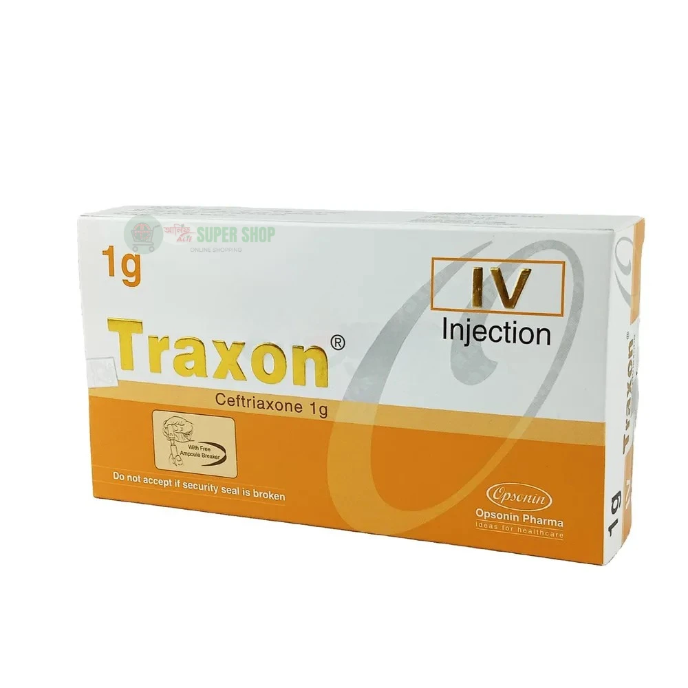 Traxon 1gm IV Injection