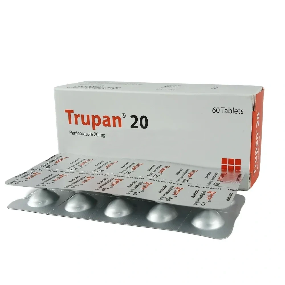 Trupan 20 mg Tablet