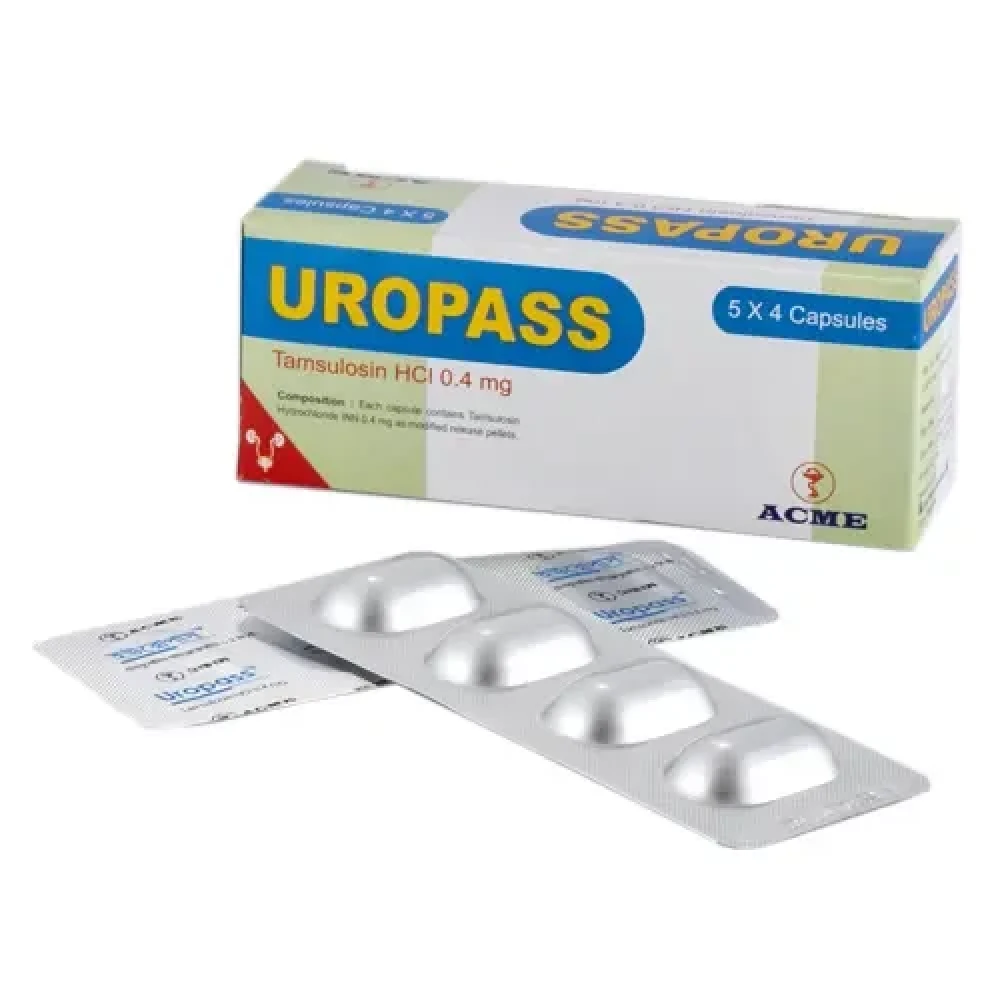 Uropass 0.4mg Capsule