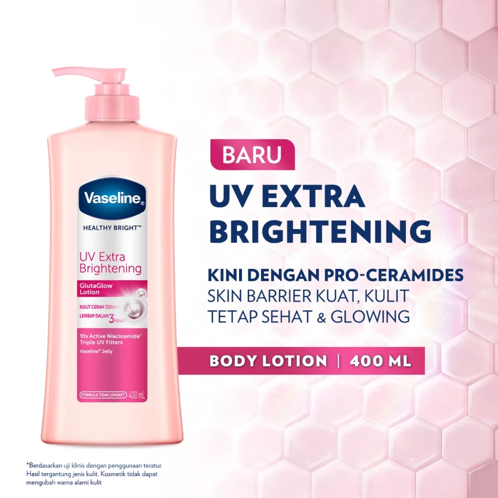 Vaseline Body Lotion UV Extra Brighten 400ml