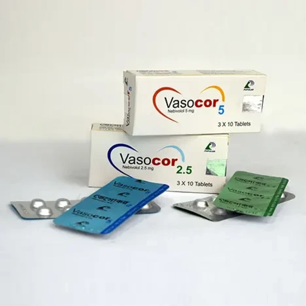 Vasocor 5mg Tablet