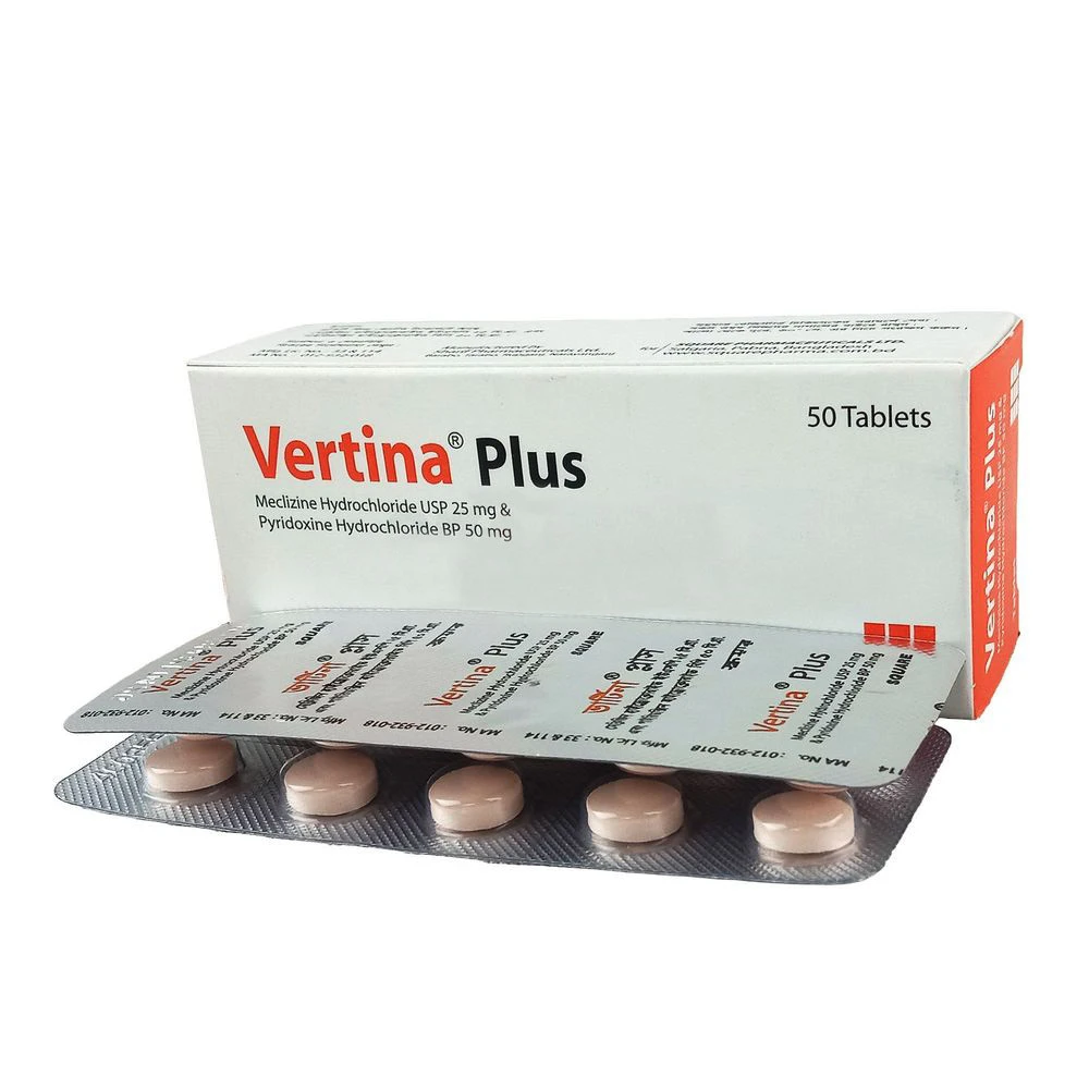 Vertina Plus25 mg+50 mg Tablet
