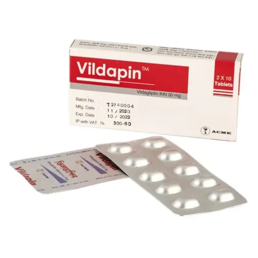 Vildapin 50 mg Tablet