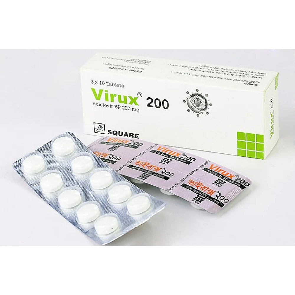 Virux 200mg Tablet