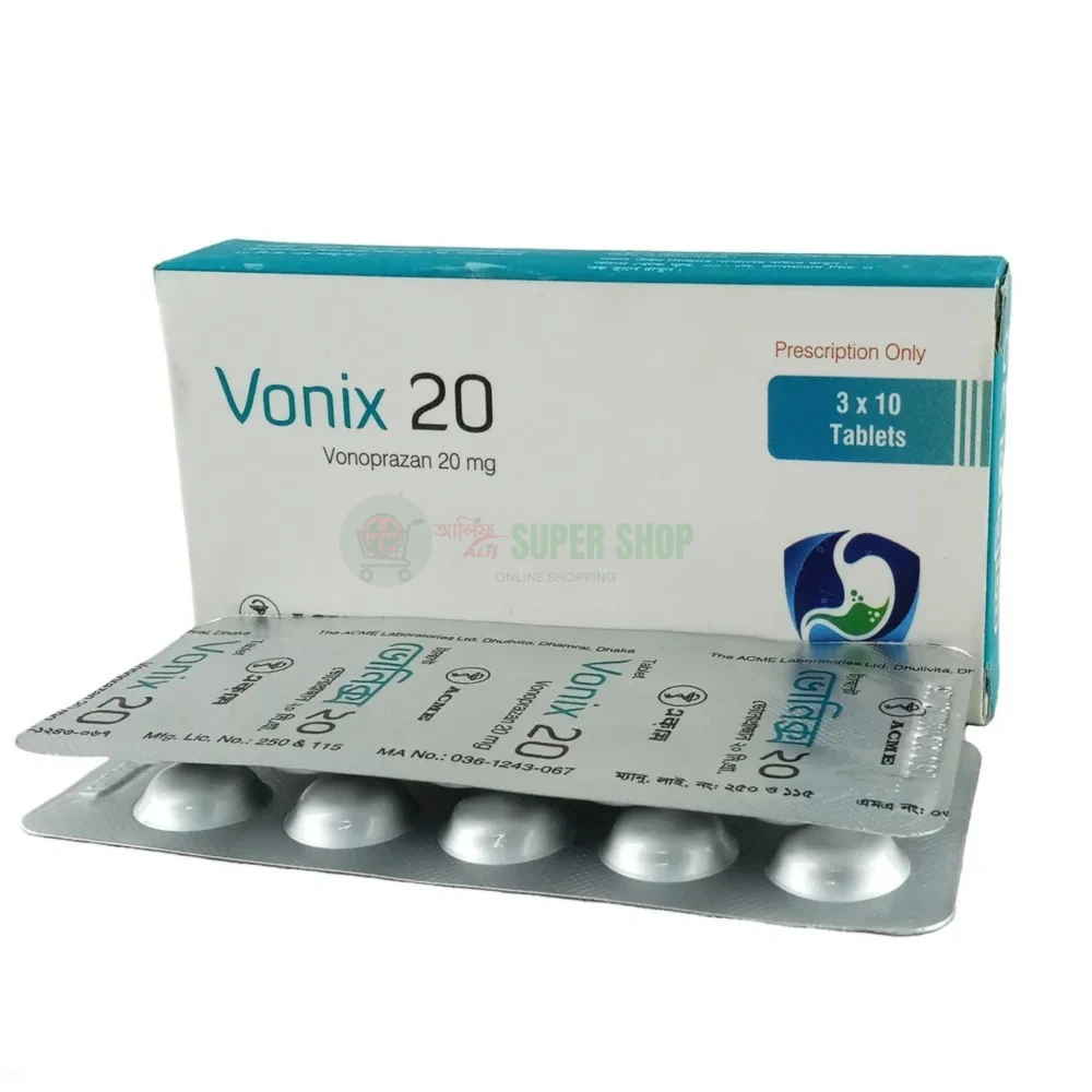 Vonix 20 mg Tablet